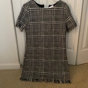 Houndstooth Winter Dress
